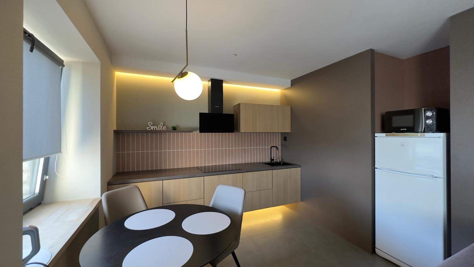 2 Room Modern Apartment View Dnipro Exterior foto