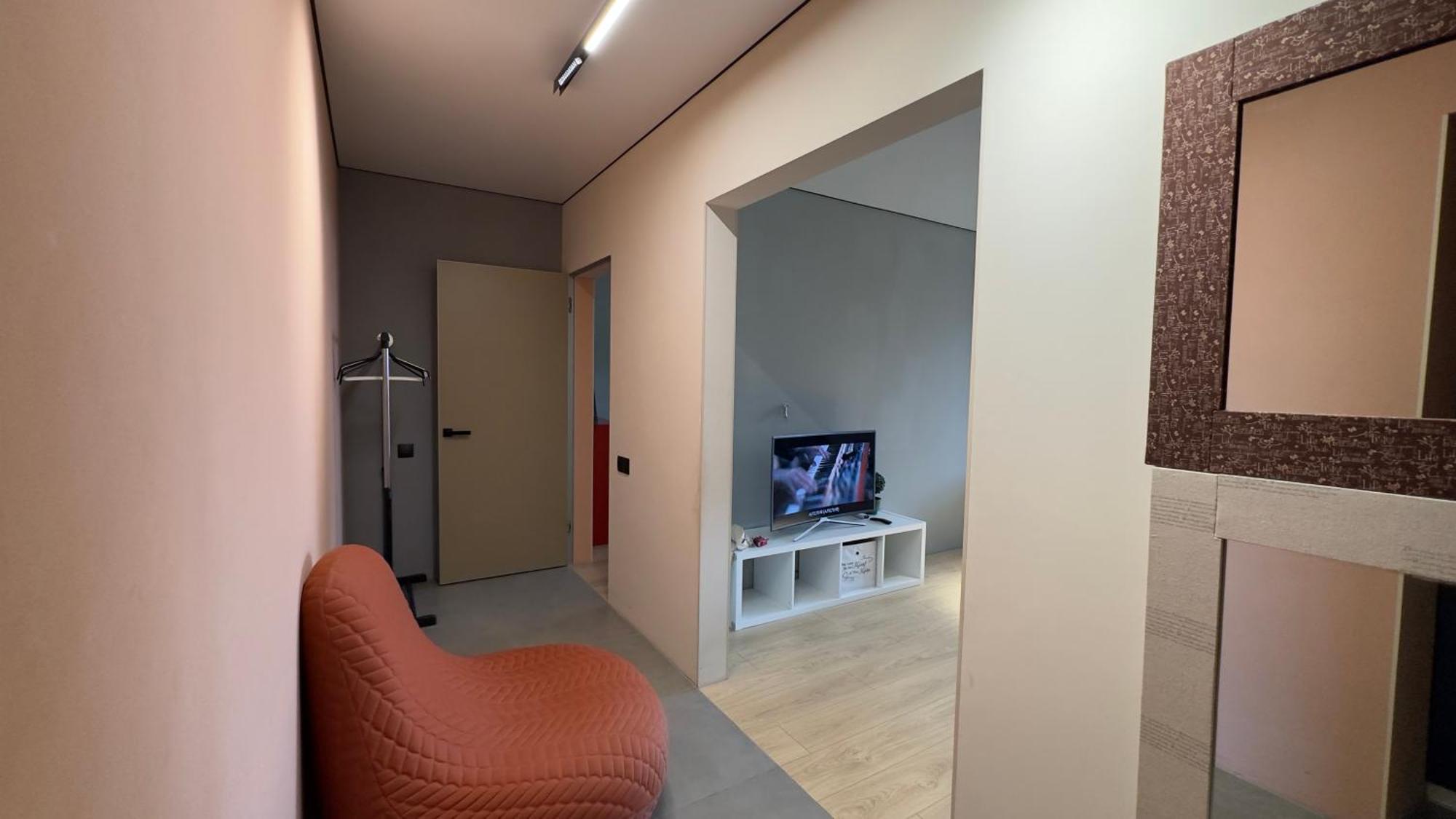 2 Room Modern Apartment View Dnipro Exterior foto