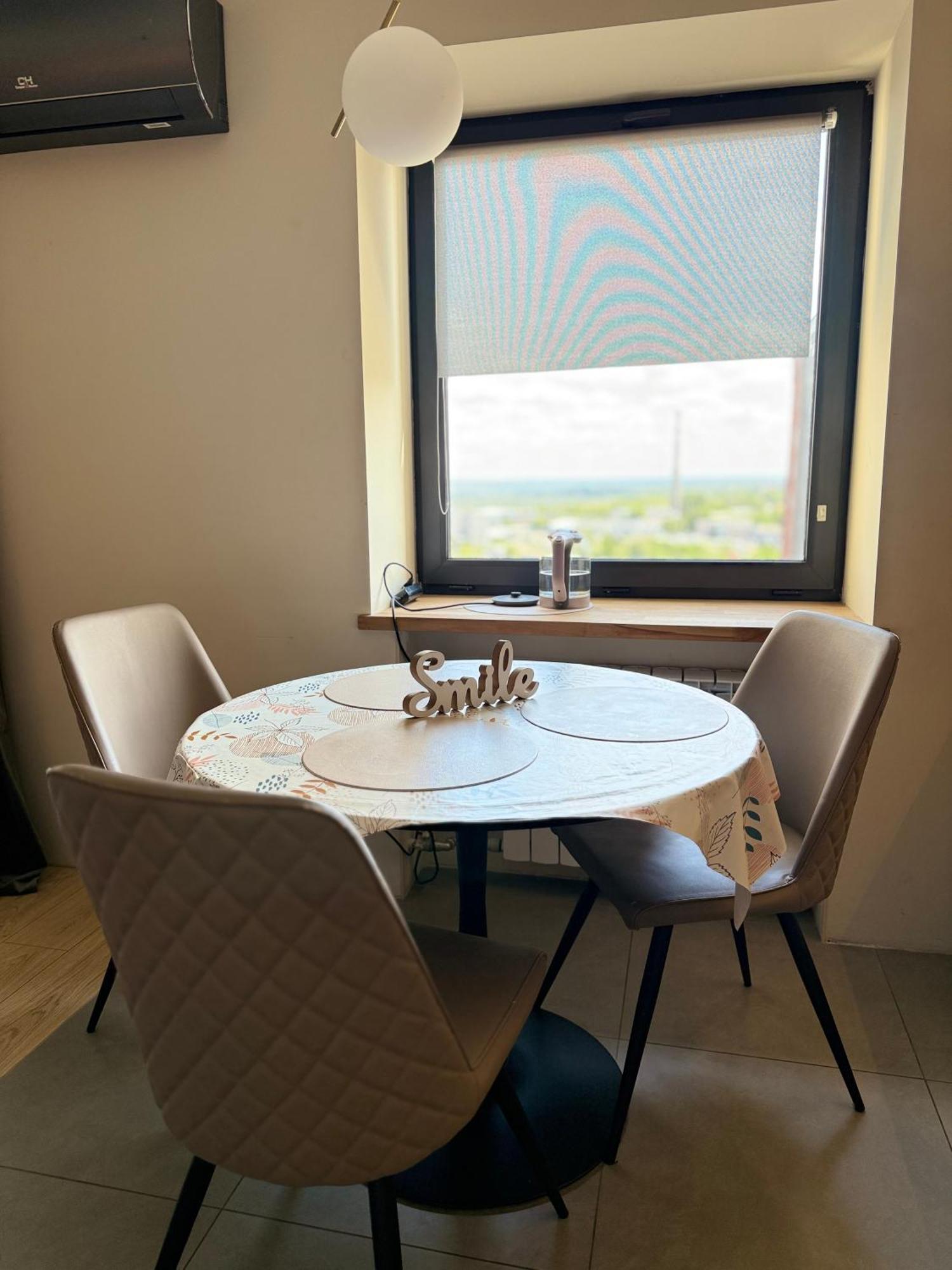 2 Room Modern Apartment View Dnipro Exterior foto
